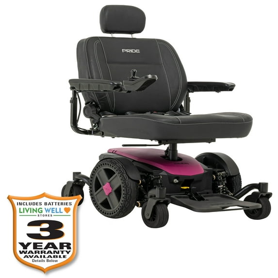 Pride Jazzy EVO 614 Power Wheelchair with 5-Year Extended Warranty