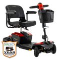thumbnail image 1 of Pride Jazzy Zero Turn 8 4-Wheel Scooter, Red with Extended Warranty, 1 of 9