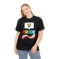 thumbnail image 1 of Pride LGBT Flag Gay Pride Month Rainbow Lesbian Transgender Plus Size Shirts for Women, 1 of 8