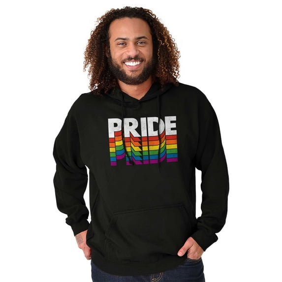 Pride LGBTQ Rainbow Queer Equality Hoodie Sweatshirt Women Men Brisco Brands S