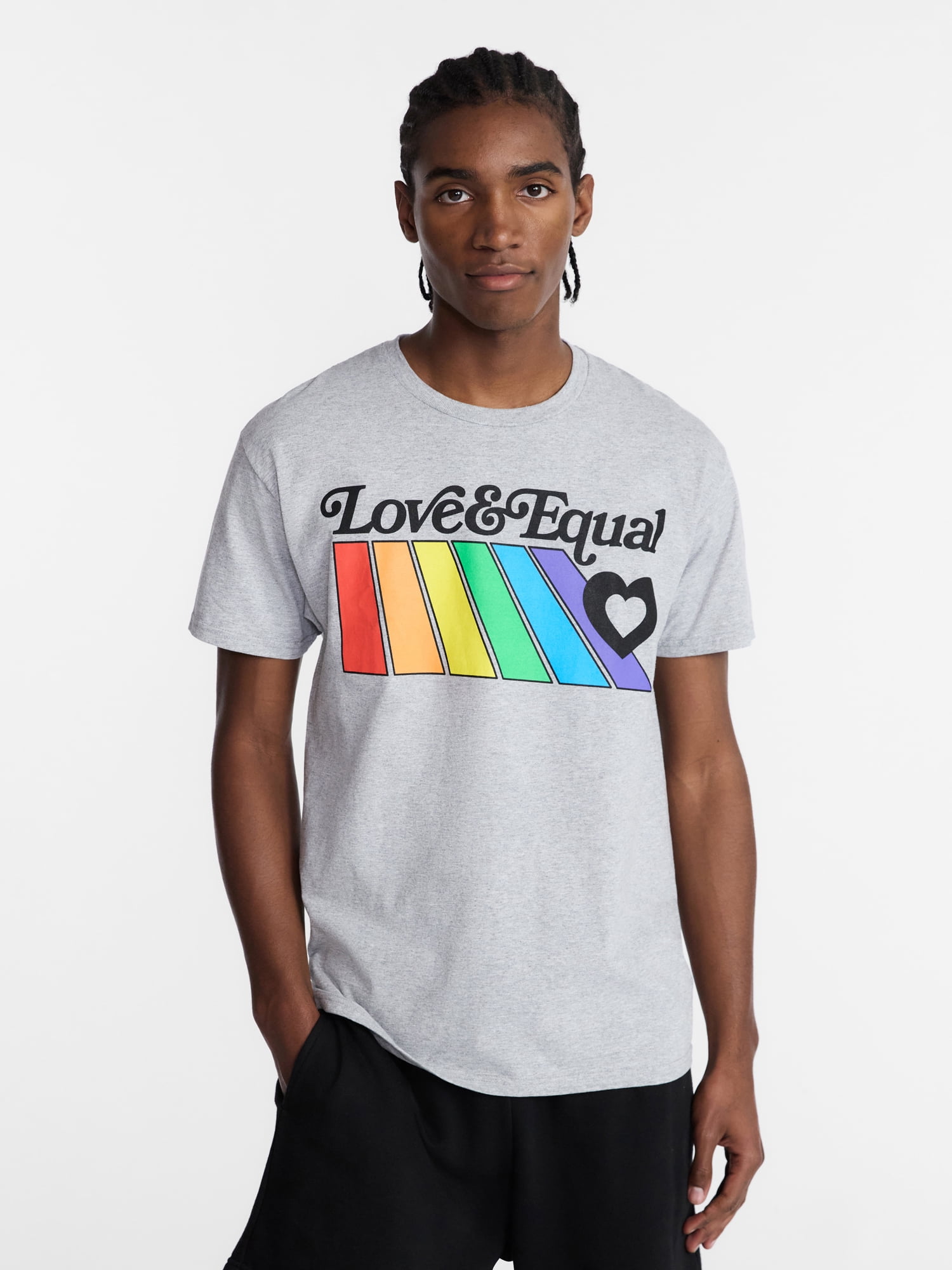 Pride Love & Equal Graphic Tee Shirt, Men's Sizes XS-5XL