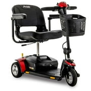 Pride Mobility Go-Go Elite Traveller 3-Wheel SC40E w/ 12 AH Mobility Scooter, Red