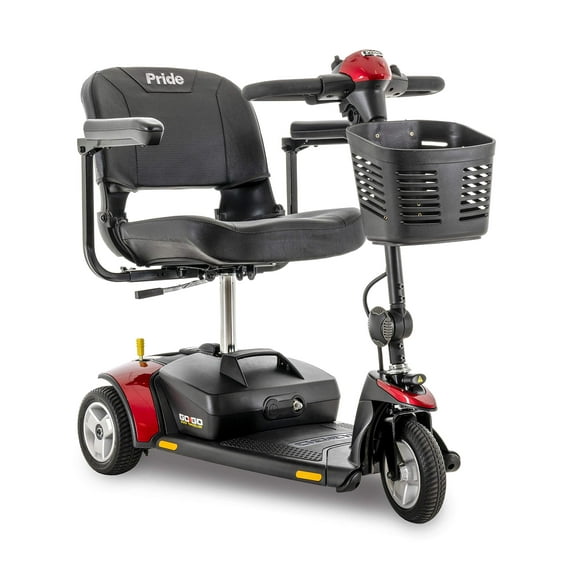 Pride Mobility Go-Go Elite Traveller 3 Wheel Travel Scooter with 18AH Battery