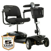 سكوتر Pride Mobility Go-Go Endurance Mobility مع بطارية ليثيوم، 4 عجلات، حد 325 رطلاً