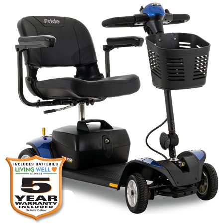Pride Mobility GoGo Elite Traveller Scooter 4-Wheel 18 AH Battery