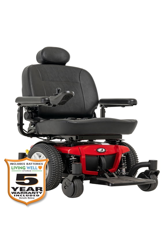 Mobility Jazzy 600 ES Power Chair, 20 x 18 x 20 Captain Seat, With 5-Year Extended Warranty