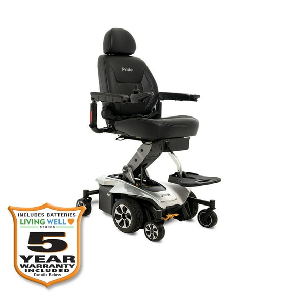 Pride Mobility Jazzy Air 2 Silver Captain 18"W x 18" - 20"D