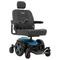 thumbnail image 1 of Pride Mobility Jazzy EVO 614 Group 2 Power Chair, Iceberg Blue, 16"Wx16"-18"D HI BLK VINYL, 1 of 4