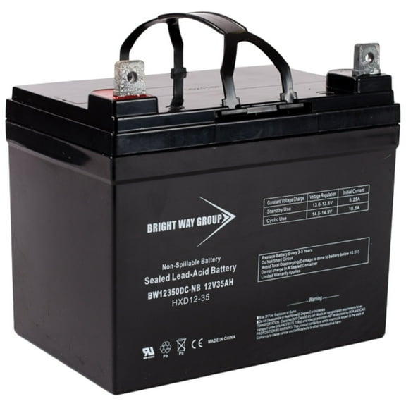 Pride Mobility Jazzy Select GT - 12V 35AmpH NB U1 Bright Way Group Battery