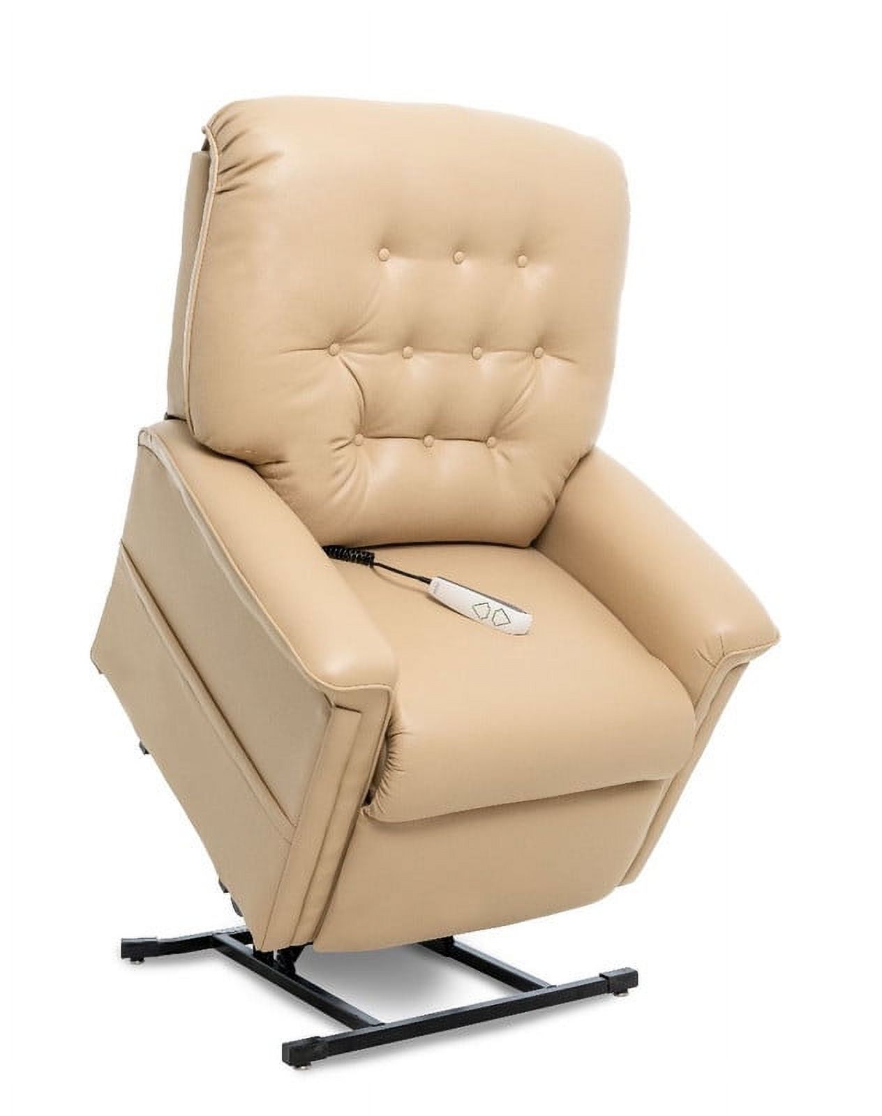 Pride Mobility LC358 Heritage Lift reclining chairUltraleather Buff