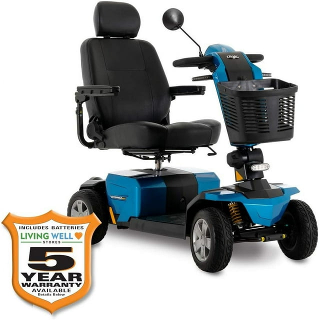 Pride Mobility Victory LX Sport 4 Wheel Scooter, 400 Lbs. Weight