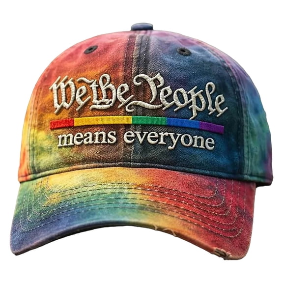 Pride Month Baseball Cap for Everyone – Soft Comfortable Hat with Graphic Design – Casual Adjustable Baseball Hat for Fall Walks, Parties, and Everyday Wear