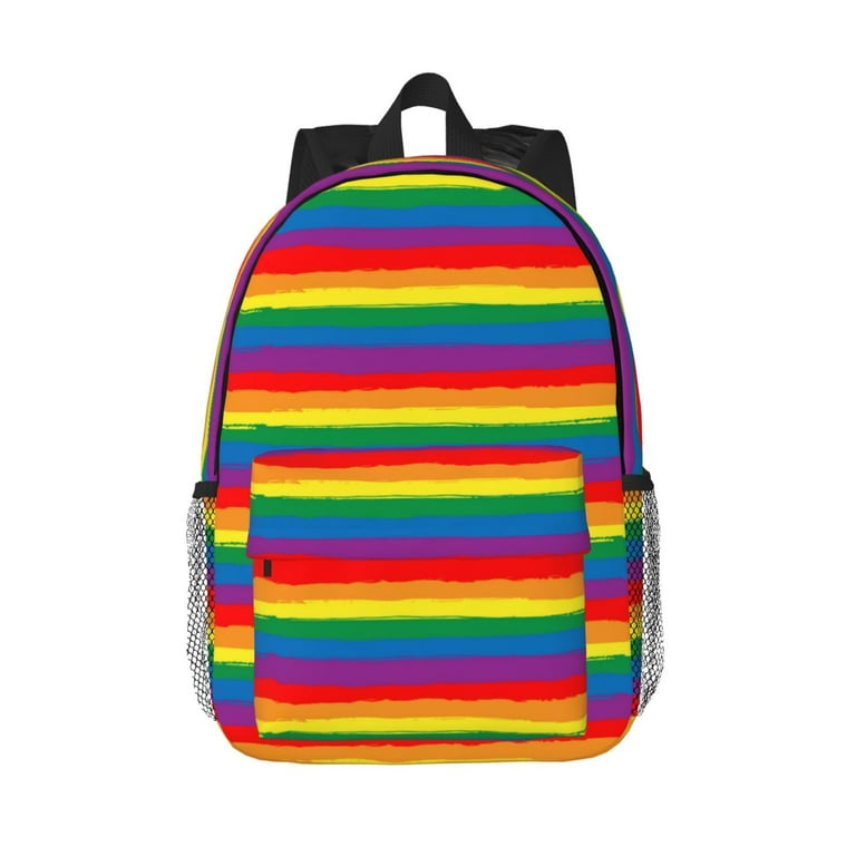 Pride Month LGBTQ Gay Pride Ally Backpack Casual Bookbag