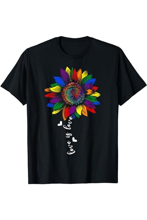 Pride Month Sun Flower T-Shirt
