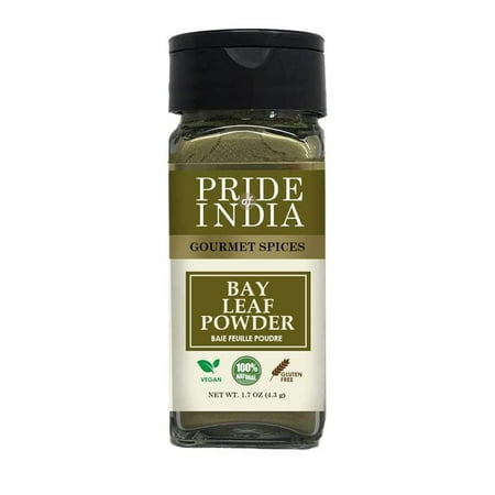 Pride of India Bay Leaf Powder, 1.7 oz
