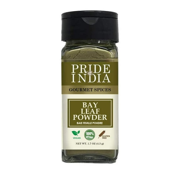 Pride of India Bay Leaf Powder, 1.7 oz