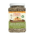 thumbnail image 1 of Pride Of India - Natural Three Color Bolivian Royal Quinoa - Protein Rich Whole Grain Jar, 3 lbs Jar, 1 of 9