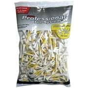 Pride PTS 175-Count Wood Golf Tees, ProLength 2  "