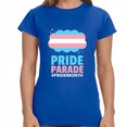 thumbnail image 1 of Pride Parade LGBT Pride Rainbow Flag Gay Lesbian Pride Ally Shirts for Women, 1 of 8