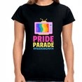 thumbnail image 1 of Pride Parade LGBTQ Ally Gay Pride Tshirt Gay Lesbian Pride Women Tops, 1 of 8