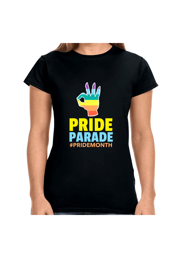 Pride Parade LGBTQ Love Print LGBT Equality Pride Day Parade Shirts for Women