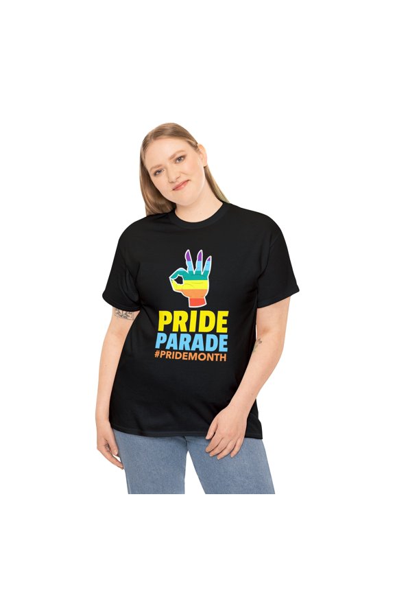 Pride Parade LGBTQ Love Print LGBT Equality Pride Day Parade Tshirts Shirts for Women Plus Size
