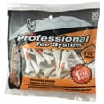 Pride Performance Professional Plastic Golf Tees 1 1/2 Inch White, 30