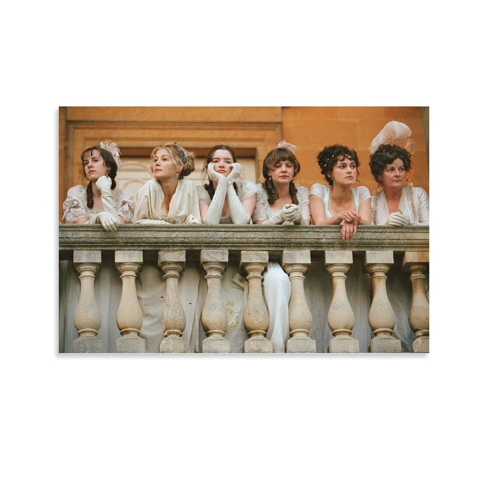 Predujical Posters Pride & Prejudice Movie Poster Art Poster Canvas Painting Decor Wall ...