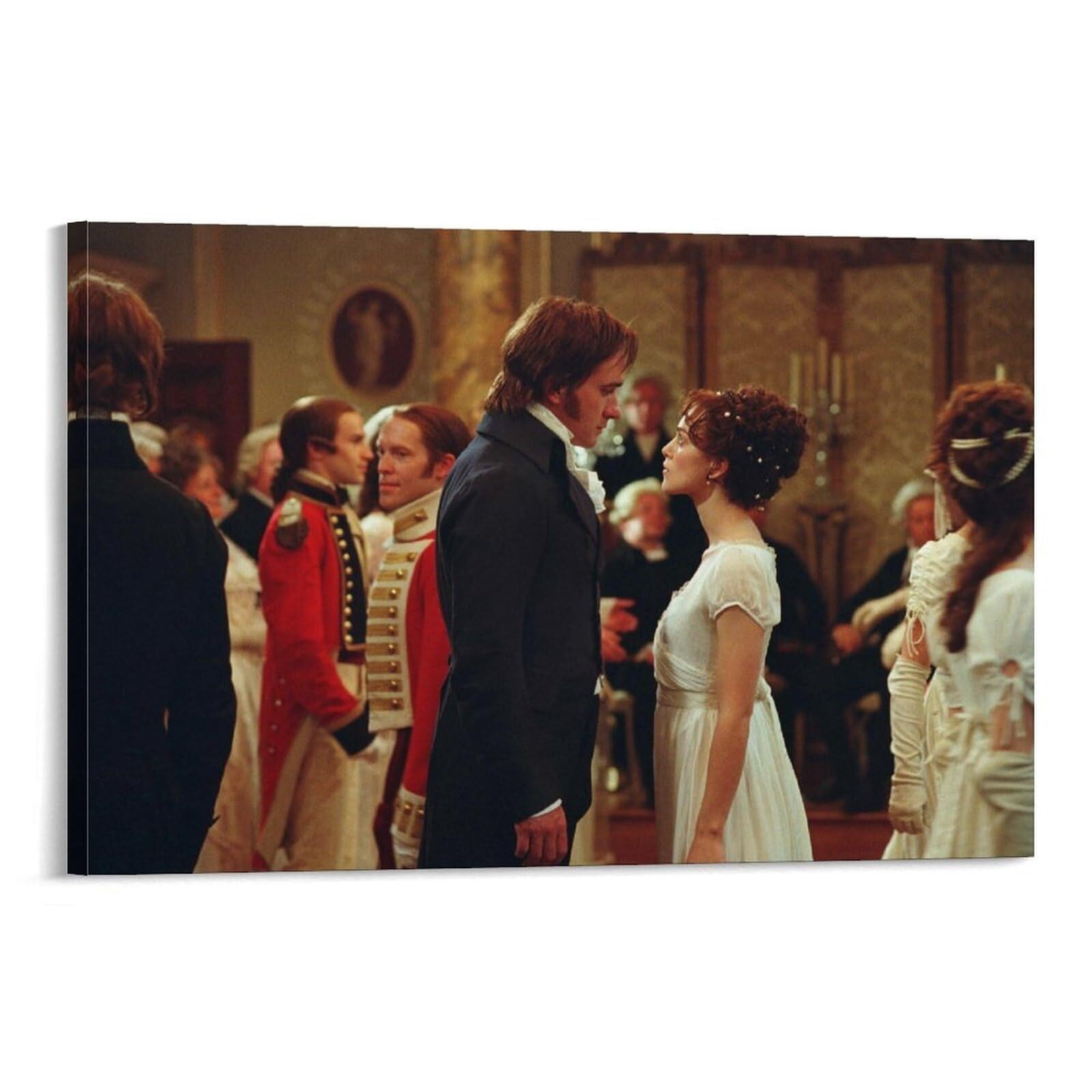 Predujical Posters Pride & Prejudice Movie Poster Home Decor Poster Wall Art Hanging ...