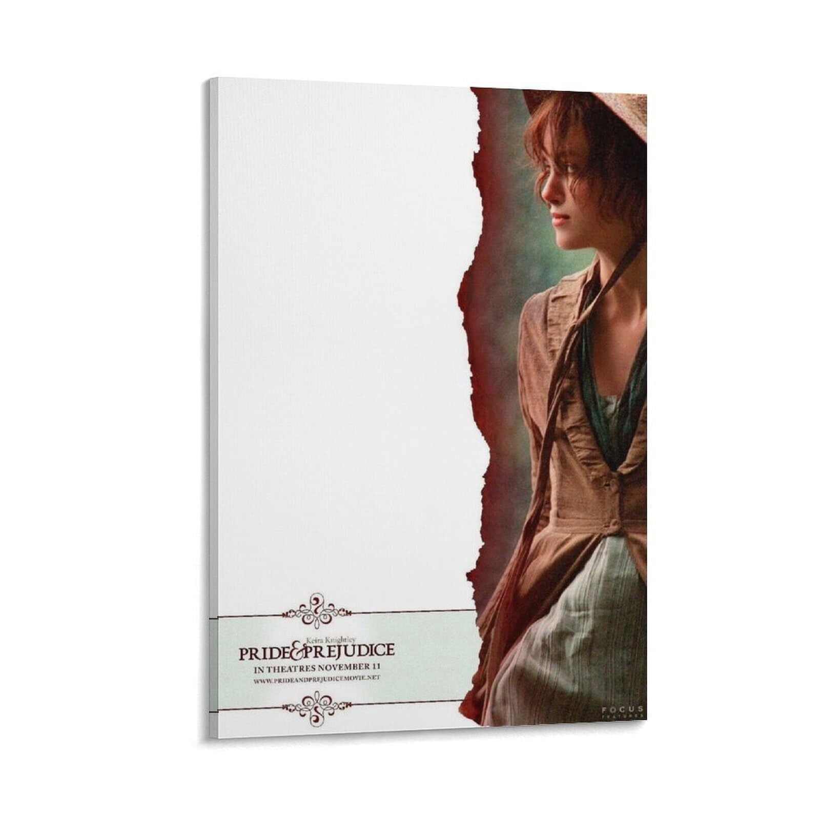 Predujical Posters Pride & Prejudice Movie Poster Picture Print Canvas Poster Wall Paint ...