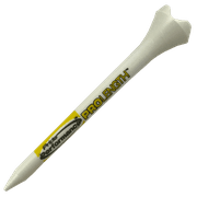 Pride Performance Plastic Golf Tees – 2.75 Inch, Low-Resistance Head for Longer Drives, 30 Count (PTS System)