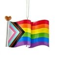 thumbnail image 1 of Pride Progress Flag Ornament, 1 of 1