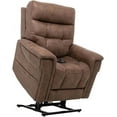 thumbnail image 1 of Pride Mobility Radiance 3-Position Power Recliner Lifting Chair with 3 Heating Pads, Brown, 1 of 11