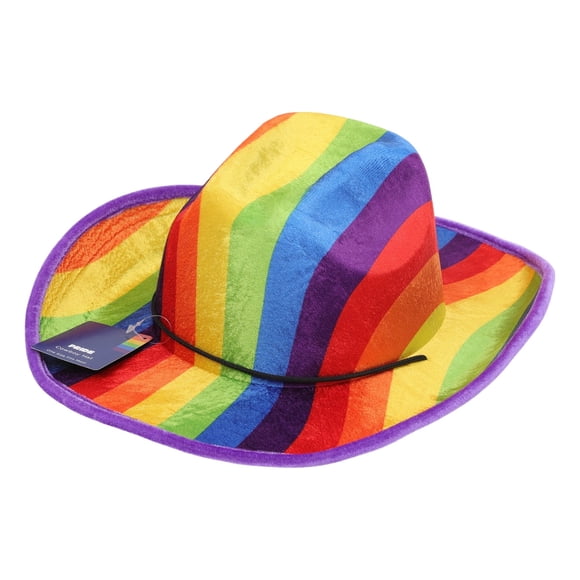Pride Rainbow Cowboy Hat