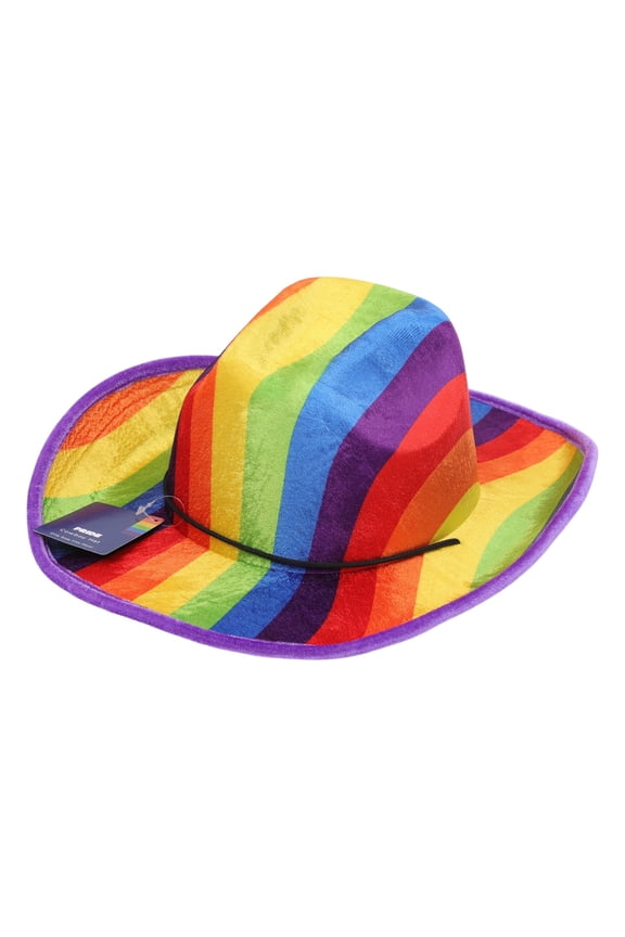 Pride Rainbow Cowboy Hat