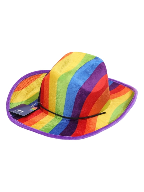 Pride Rainbow Cowboy Hat