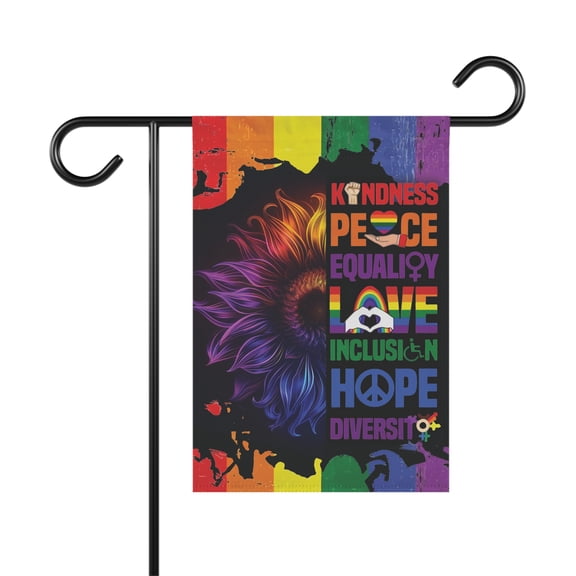 Pride Rainbow Flag, LGBT Gay Pride Lesbian Pansexual Flag ID-0518-I7SG