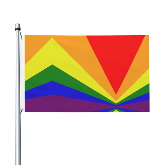 Pride Rainbow Flag Print Flag 3x5 Ft Outdoor Garden Flag Double Sided Banner For Yard Lawn Porch Balcony Home Decorations