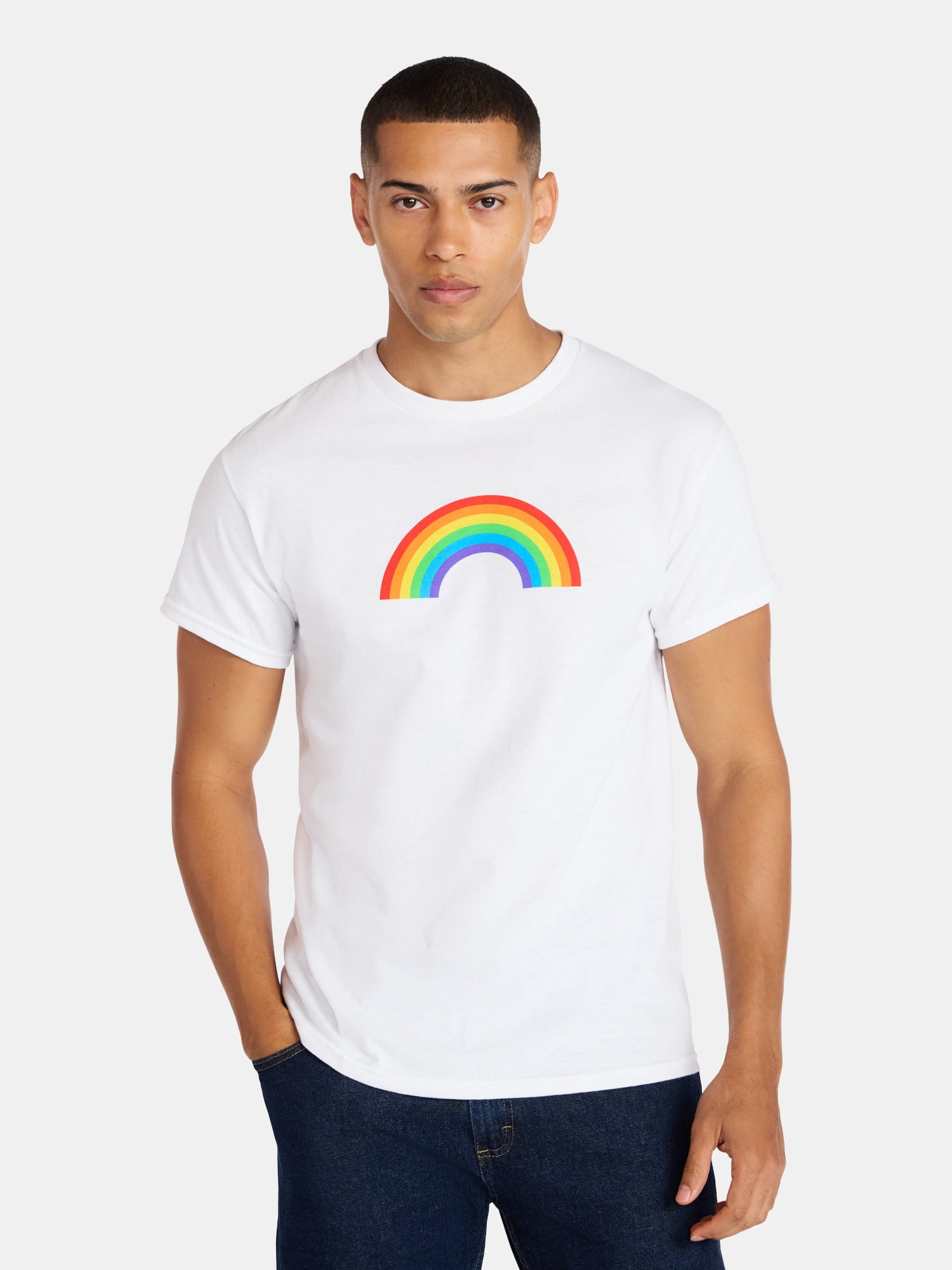 Pride Rainbow Pride Graphic Tee Shirt, Men's Sizes XS-5XL