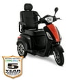 thumbnail image 1 of Pride Raptor 3-Wheel Powerful Mobility Scooter Color: Orange with 5-Year Extended Warranty, 1 of 8