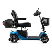 Pride Revo 2.0 Heavy Duty Mobility Scooter + Accessory Kit, CTS Suspension 4-Wheel Mobility Scooter