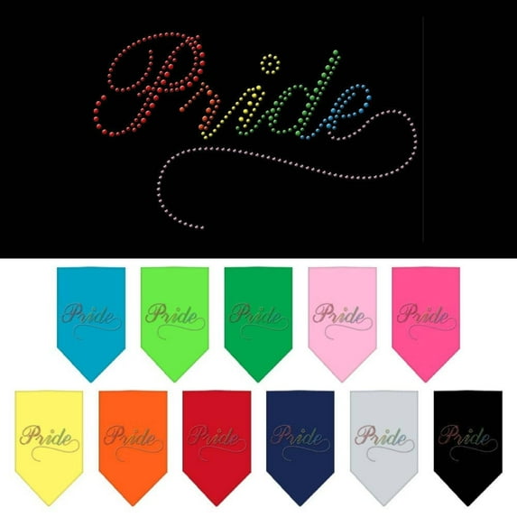 Pet and Dog Bandana Rhinestone, "Pride"