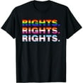thumbnail image 1 of Pride Rights Rights LGBT Black History Month Transgender T-Shirt, 1 of 3