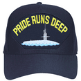thumbnail image 1 of Pride Runs Deep' ( with Submarine ) Ball Cap, 1 of 1