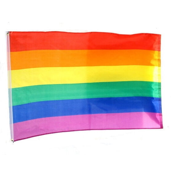 Pride Shack - 3 x 5 Polyester Gay Pride Flag Rainbow Pride LGBT Gay and Lesbian