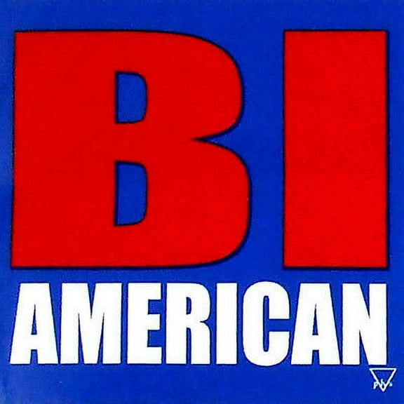Pride Shack - Bi American - Vehicle Car Bumper Sticker - Bi Pride Bisexual Pride
