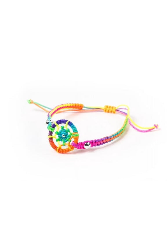 - Lesbian and Gay Pride Rainbow Dream Catcher Bracelet. LGBT Jewelry