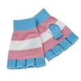 thumbnail image 1 of Pride Shack - Transgender Pride Fingerless Gloves - LGBTQ Trans Pride Apparel, 1 of 1