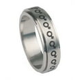 thumbnail image 1 of Pride Shack - Venus Female Symbol Spinner Ring - Ladies Women Lesbian Pride Ring, 1 of 1