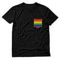 thumbnail image 1 of Pride Shirt for Men - Rainbow Pocket Print Tee - Supportive LGBTQ Apparel for Pride Parade - Comfortable Cotton T-Shirt - Perfect Gay Rights Support Gift, 1 of 5
